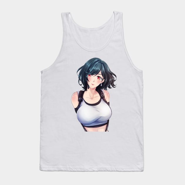 Tifa (short hair) Tank Top by Iwonn